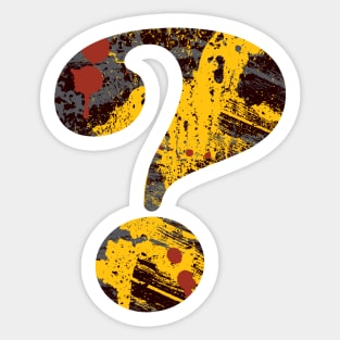 Question Mark - Symbol Sticker